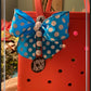 Custom monogrammed bow tag