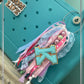 Varsity letter Bogg bag tag