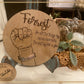 Baby bracelet plaque