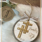 Scrabble name ornament