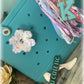 Custom flower bag clip!