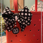 Custom monogrammed bow tag