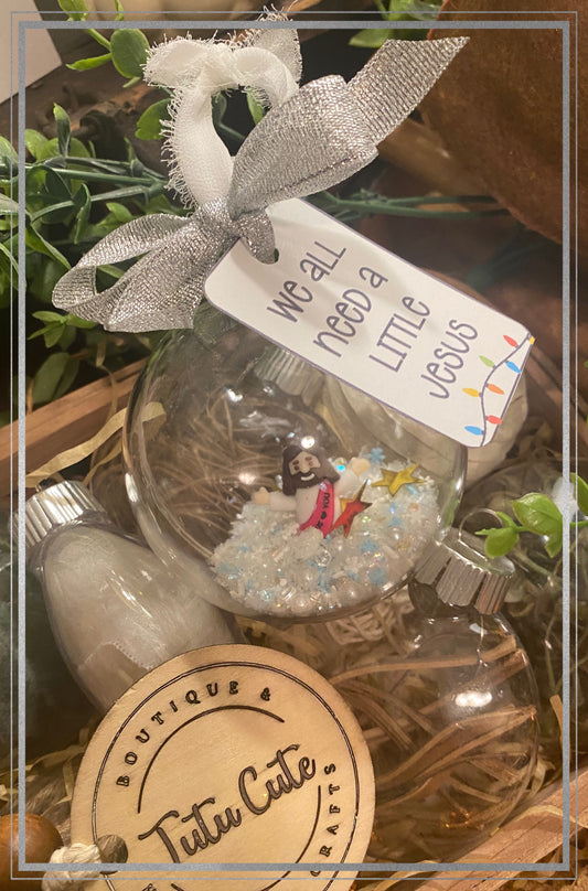 Everyone needs a Little Jesus ornament