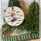 Middle schooler ceramic lingo ornament