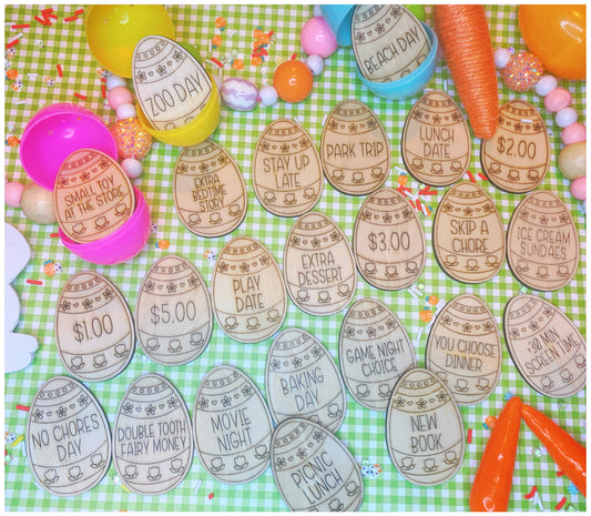 Easter egg wood fillers