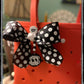 Custom monogrammed bow tag