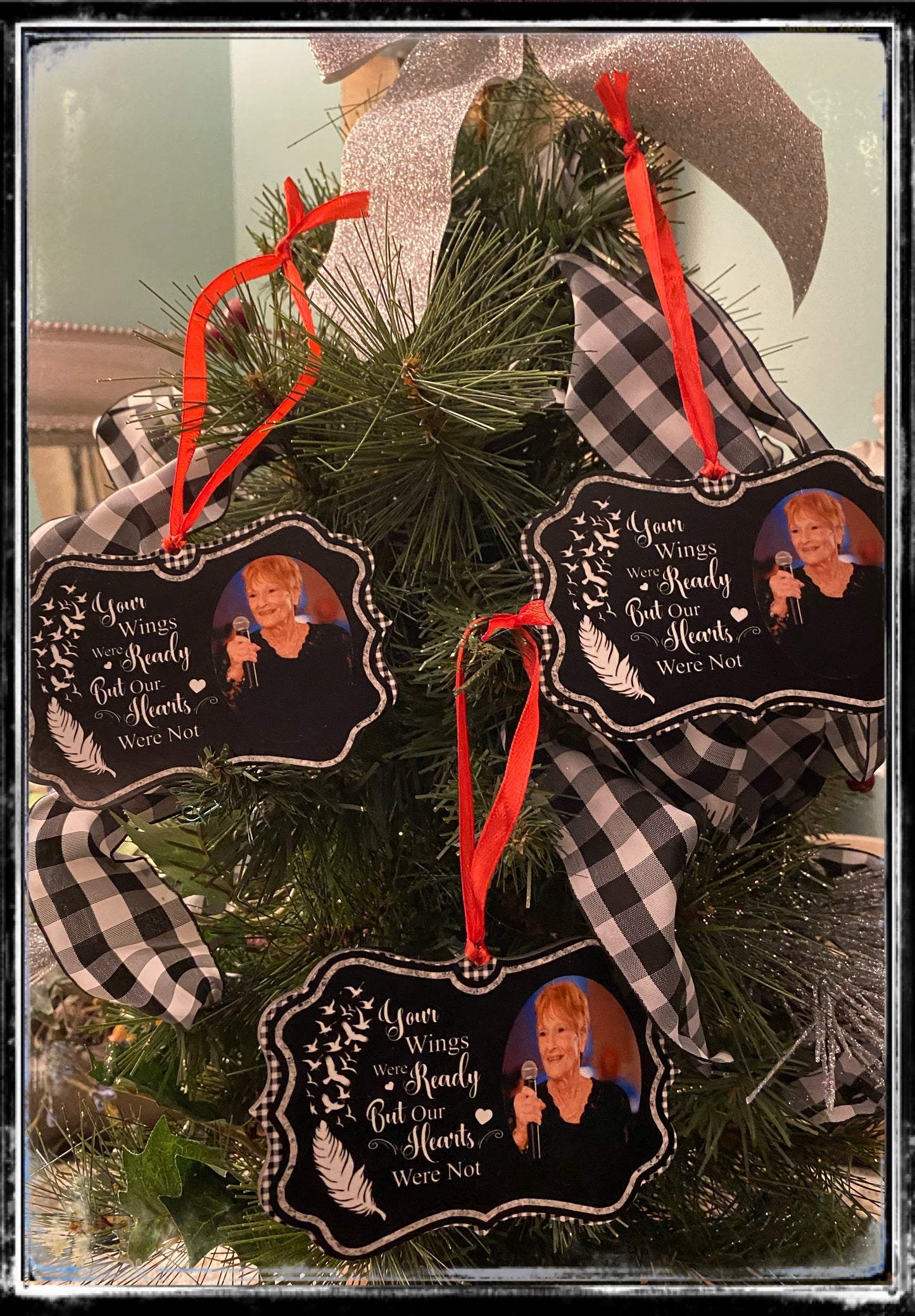 Your wings were not ready ornament
