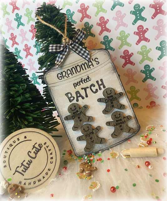 Grandma’s batch ornament