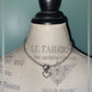 Heart link costume necklace