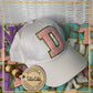 Monogrammed hats
