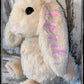 Stuffed monogrammed bunny