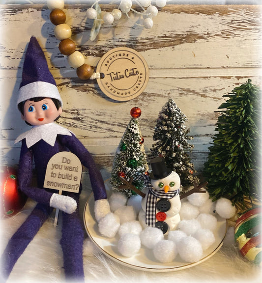 Build a snowman kit (elf not included)