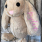 Stuffed monogrammed bunny