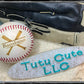 Personalized laser engraved baseball