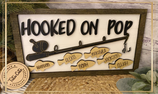 Hooked on Pop plaque