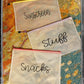 Clear zipper bags