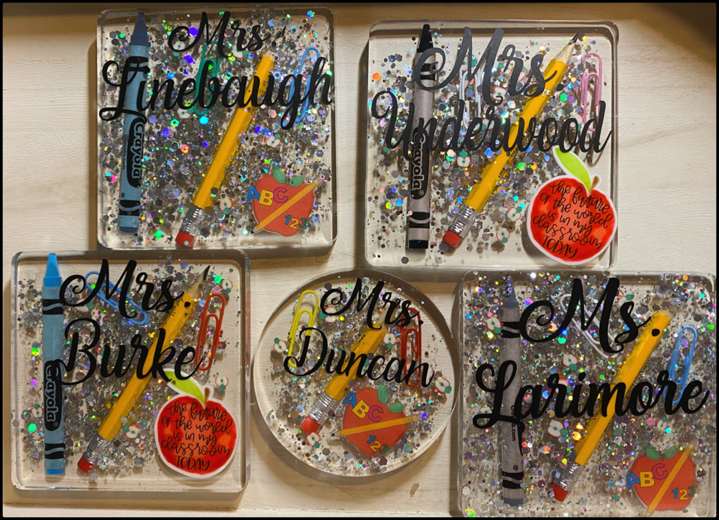 Teacher coaster