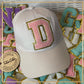 Monogrammed hats