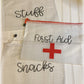 Clear zipper bags