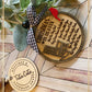 Christmas in heaven chair ornament