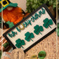 My lucky charms plaque