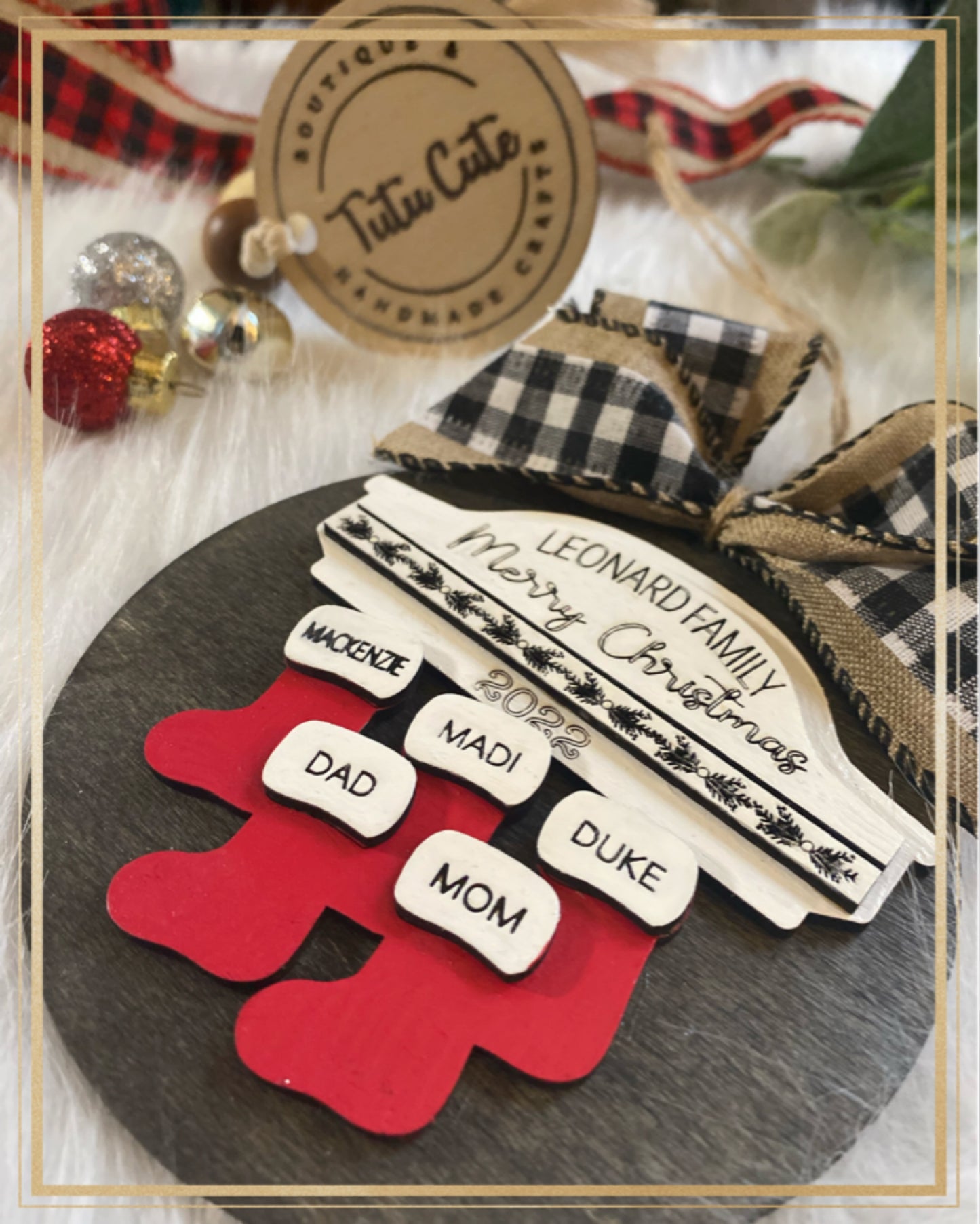 Stocking ornament