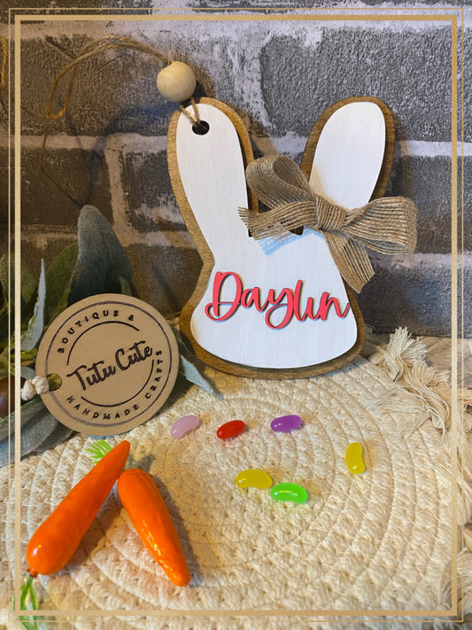 Easter basket tags