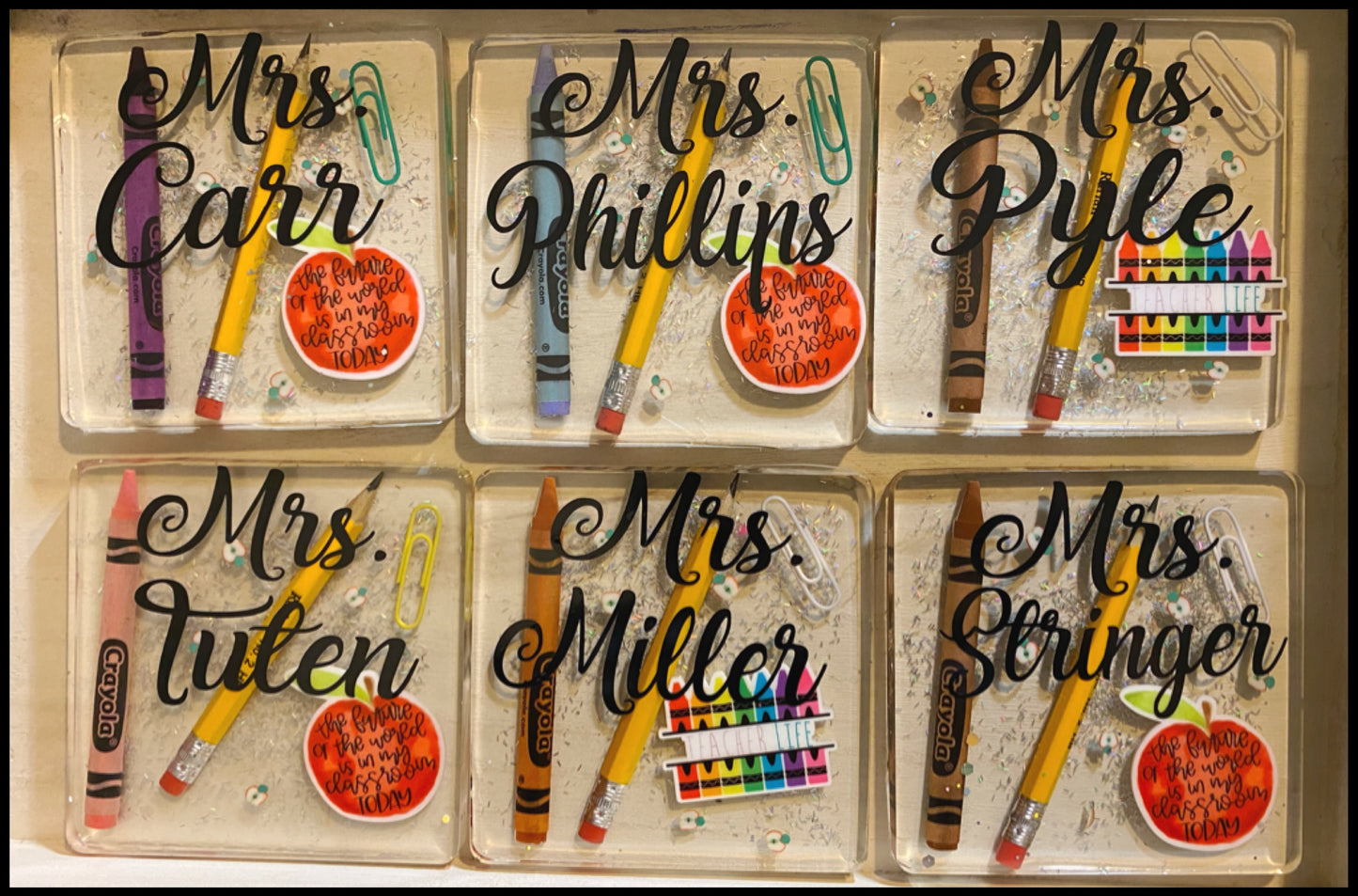 Teacher coaster