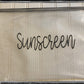 Clear zipper bags
