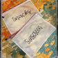 Clear zipper bags