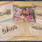 Clear zipper bags