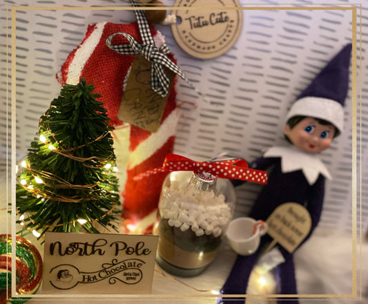 Elf Hot coco prop set (elf not included)