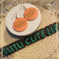 Wooden teacher earrings