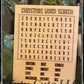 Elf word search card (elf not included)