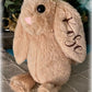 Stuffed monogrammed bunny
