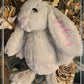 Stuffed monogrammed bunny